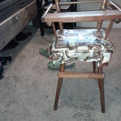 Antique High Chair 