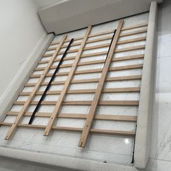 King Size Fabric Bed frame ( can be floor bed )