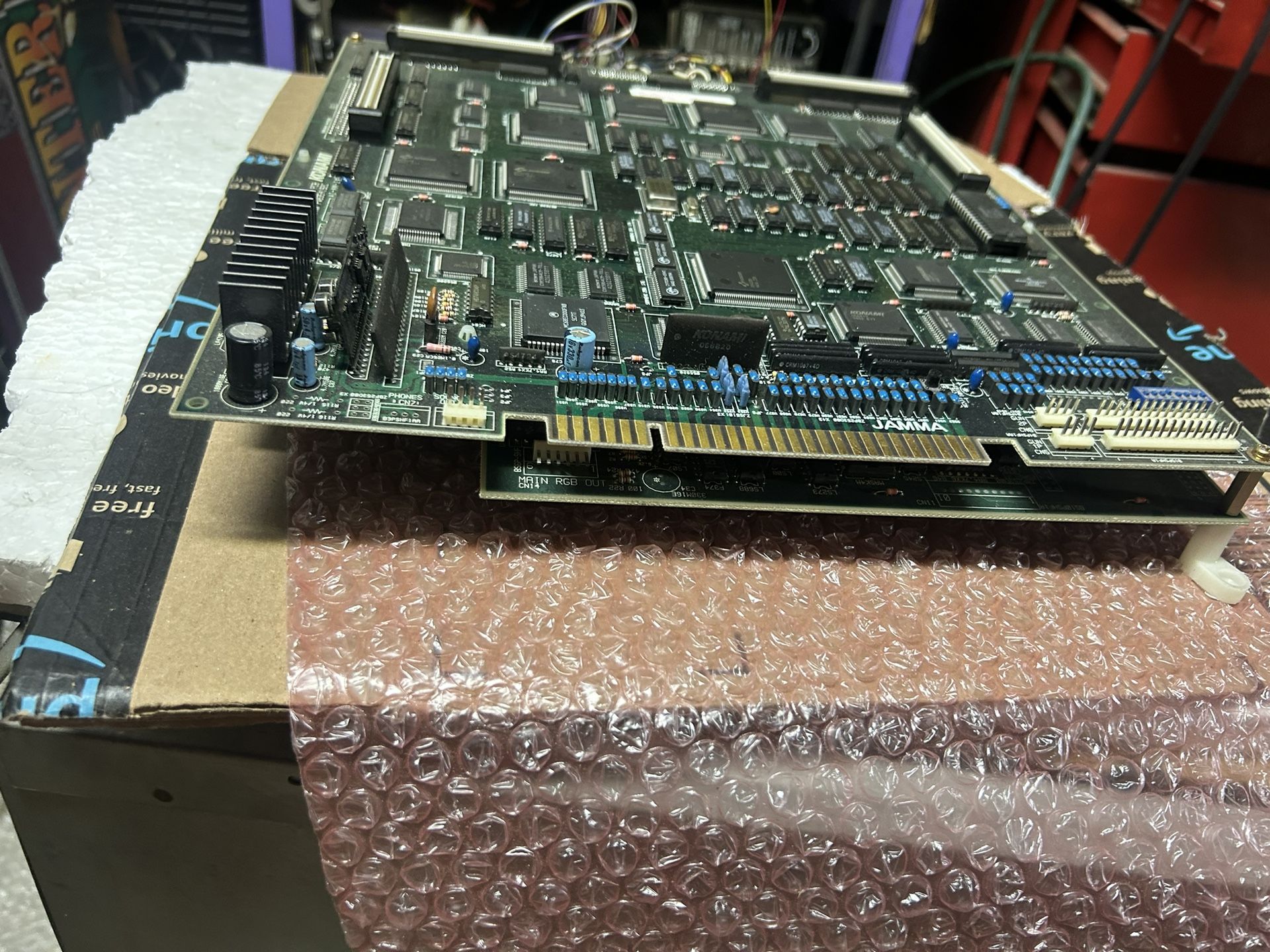 Konami GX System Soccer Superstars 4 Player Kit Arcade Video Game