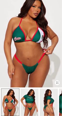 Mexico 3 piece bikini set