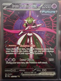Iron Valiant Ex 157/131 Prismatic Evolutions SIR Mint