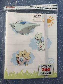 Ultra Pro 9 Pocket Pro Binder (Pokemon Togepi Themed)