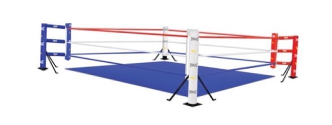Everlast floor boxing ring