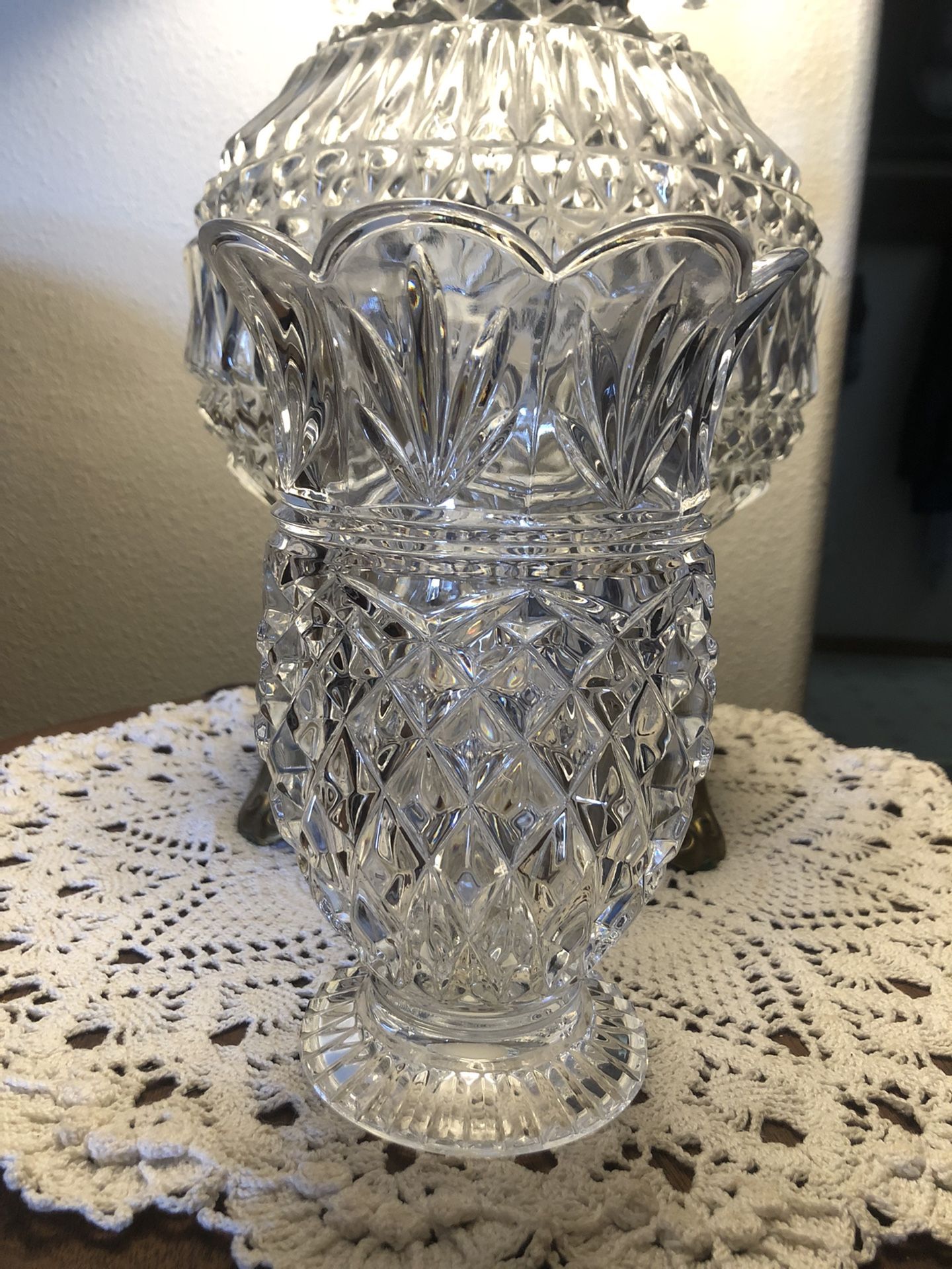 Crystal Candle Holder