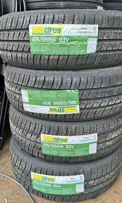 185/55R16 TBB Set New Tires