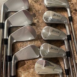 Srixon Z Forged II's BRAND NEW  w KBS extra stiff steel shafts
