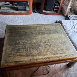 Custom Made Solid wood coffee table
