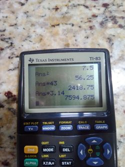 TI-83 calculator