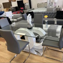 New Dining Table Set 71x36