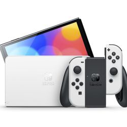 Nintendo Switch OLED W/Controllers And Dock