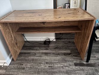 Wood desk