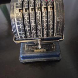 Vintage Lighting Check Writer