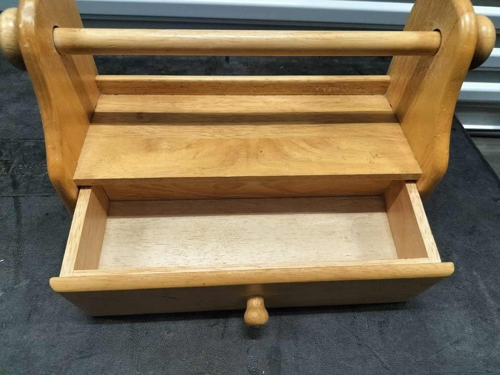 Solid Wood Paper Towel Holder