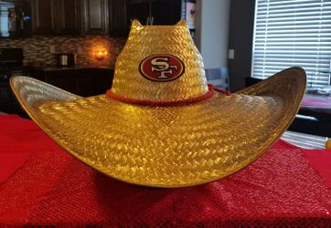 49er Gold Straw Hat