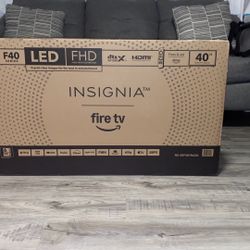 Brand New Sealed 40” Insignia Fire TV (1080p) — NS-40F401NA26