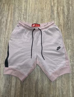 Pink Nike Tech Shorts (Size: Small)- $50