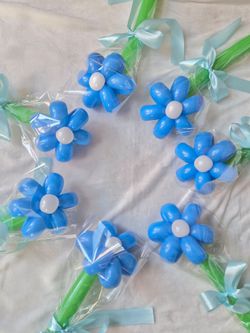 flower balloon bouquet