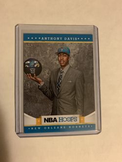 ANTHONY DAVIS ROOKIE CARD LAKERS LEBRON KOBE