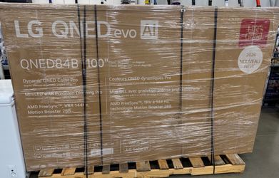 LG QNED84B 100-Inch QNED Evo AI TV