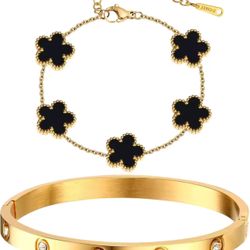 2 Piece Bracelet (gold Color)