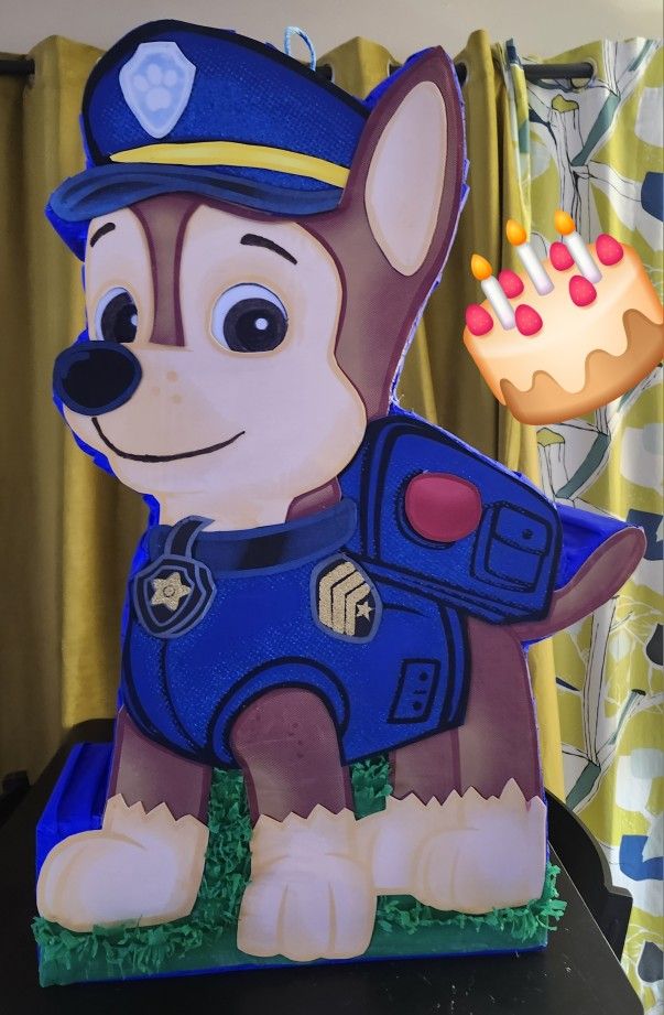 Chase Paw Patrol Pinata 