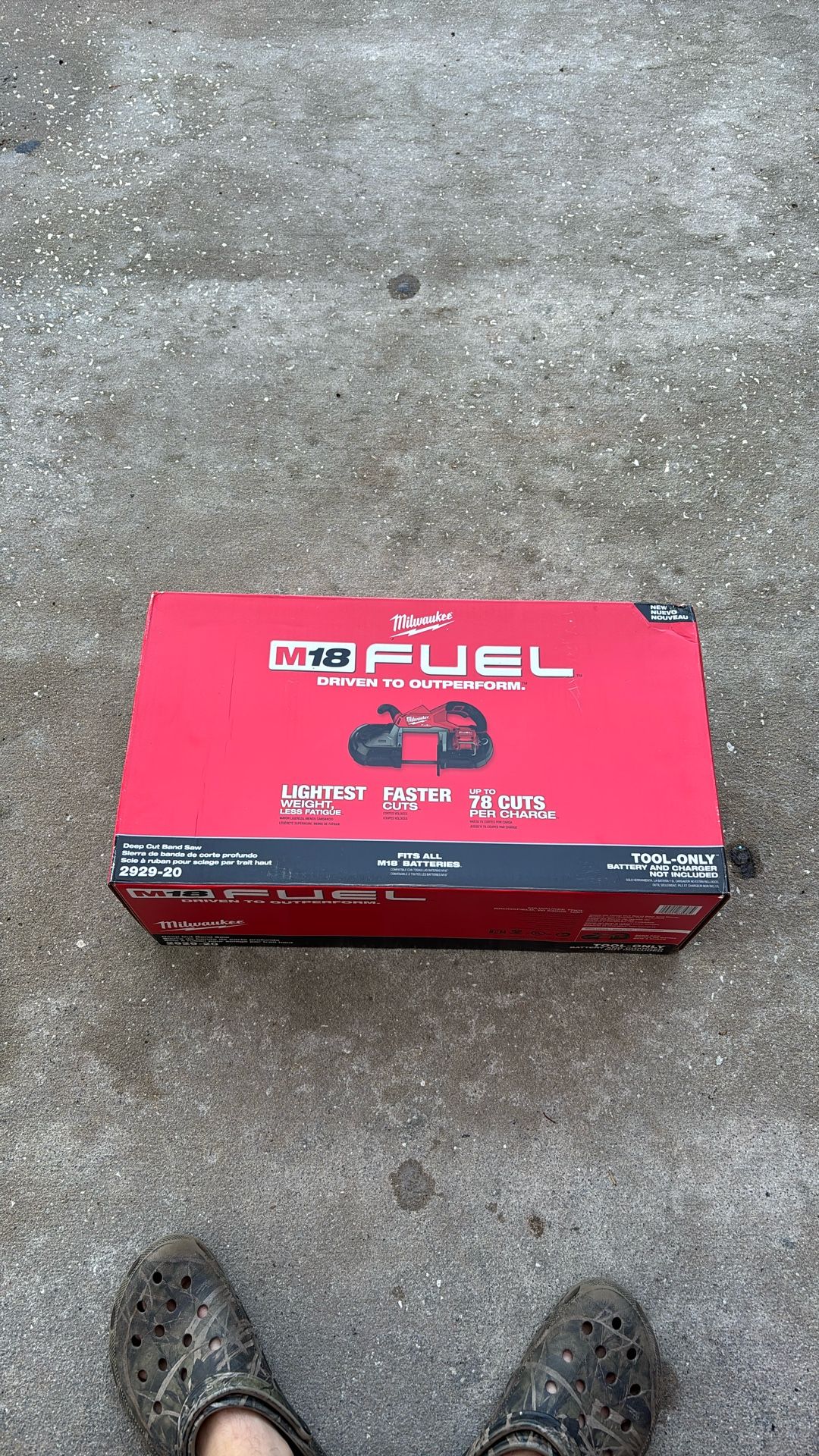 Milwaukee 2929-20 M18 Deep Cut Bandsaw