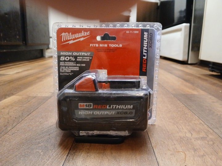 Milwaukee M18 XC8.0 Battery