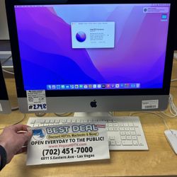 Apple 21.5” 3.0 Six Core i5 - 1.03FB Fusion - 16GB of RAM - 2019