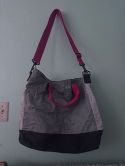Armani Exchange Canvas Tote Bag