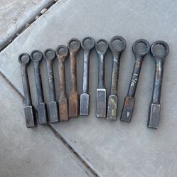 Stanley Proto Heavy-Duty Offset Striking Wrench set