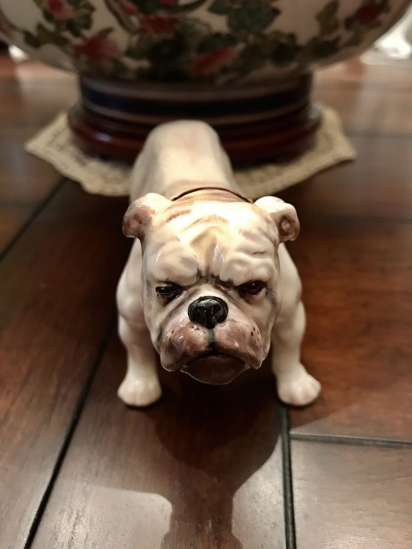 Vintage Royal Doulton HN1074 Porcelain Bulldog Figurine