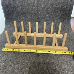 Plate Holder Bamboo