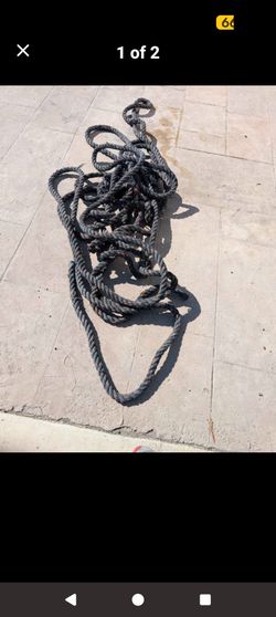Heavy duty rope approx 60 ft