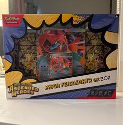 pokemon ascended heroes mega feraligatr ex box