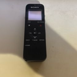 Sony ICD-PX470 Stereo Digital Voice Recorder with Built-in USB Voice Recorder, Black