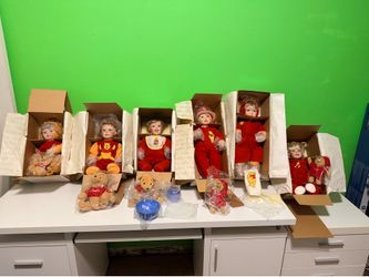 Ashton Drake Porcelain Dolls in Original Packaging