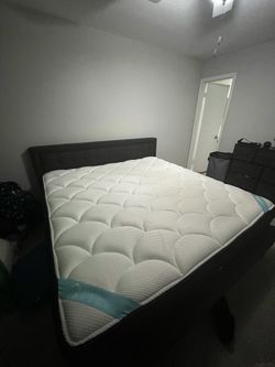 Used Dreamcloud King Mattress + Frame