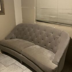 Tan Couch Fits For Anything (brand New)