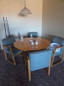 Table and chairs