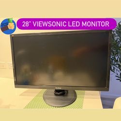 28” ViewSonic LED Monitor 🖥️