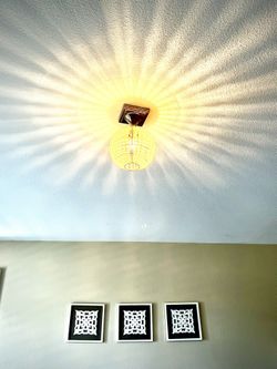 Beaded Ceiling Light Fixture For Bedroom