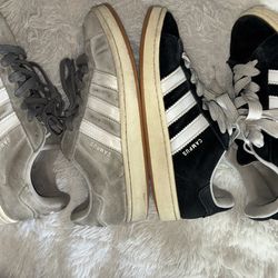 Size ten Adidas campuses