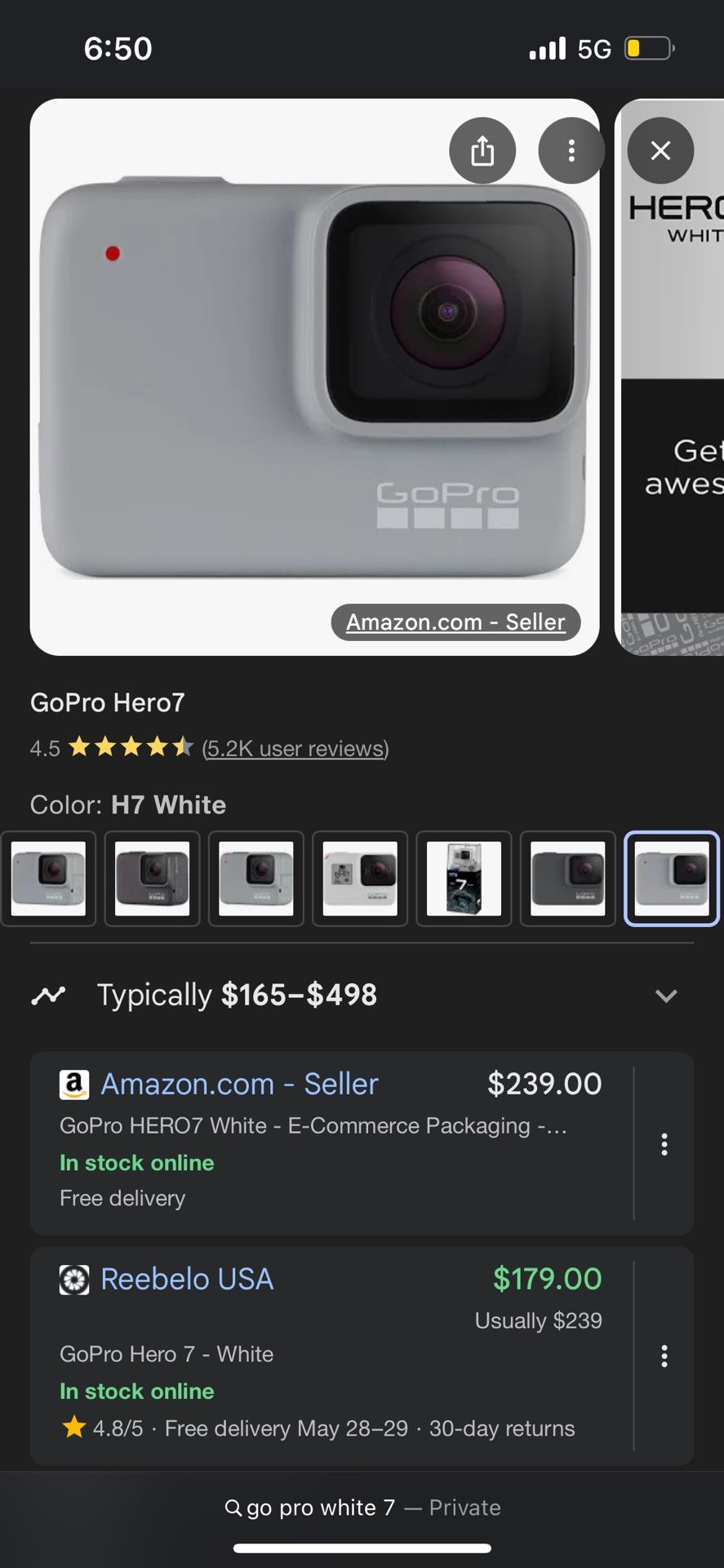 GoPro Hero 7 White