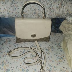 Coach Tilly Top Handle Satchel in Signature Canvas
