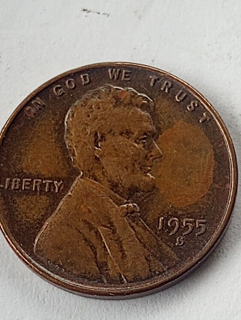 Old Penny In Good Condition 1955s 