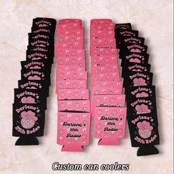 Personalized Can Coolers 