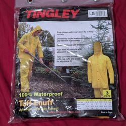 Tingley Tuff-Enuff Rainsuit 3 Piece Yellow