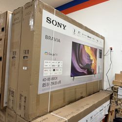 85” SONY BRAVIA X80K SERIES 4K HDR SMART TV