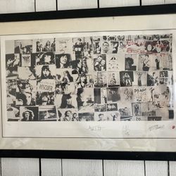 Limited Edition Rolling Stones Framed Poster