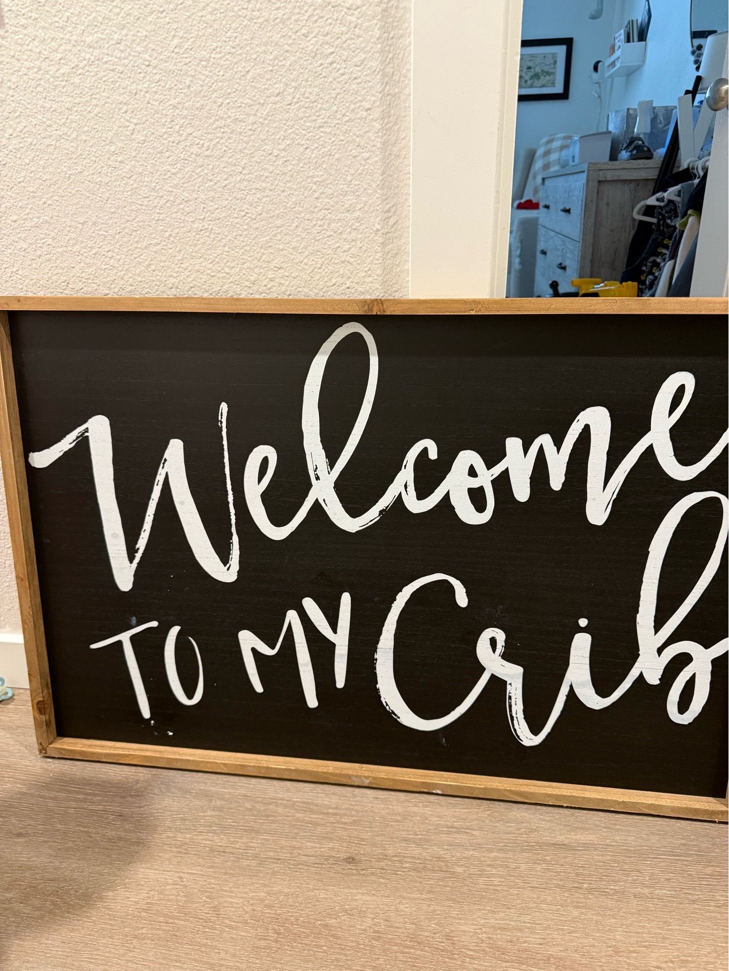 Nursery sign